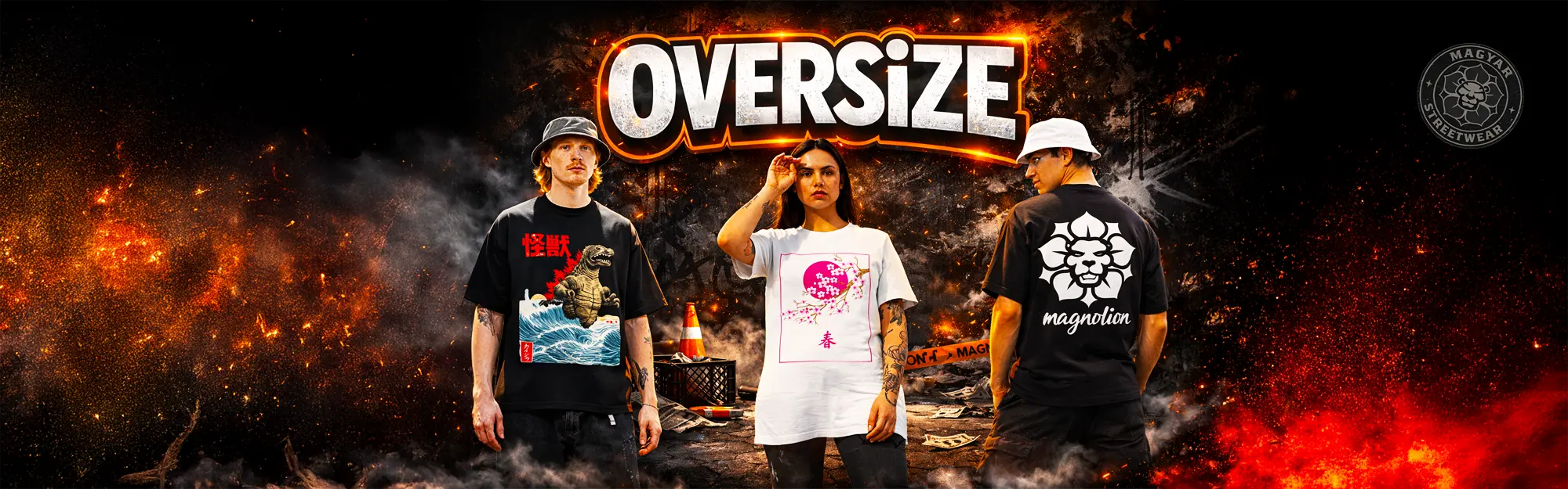 Egyedi oversize pólók