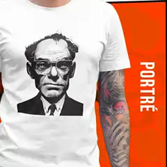 Portré egyedi pólók