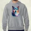 Border collie rajz v1 férfi pulóver