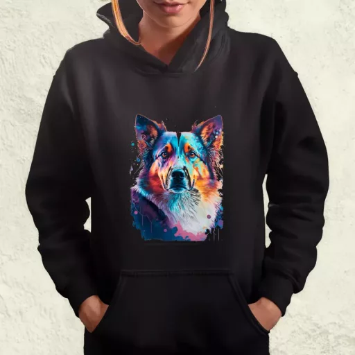 Border collie rajz v1 női pulóver