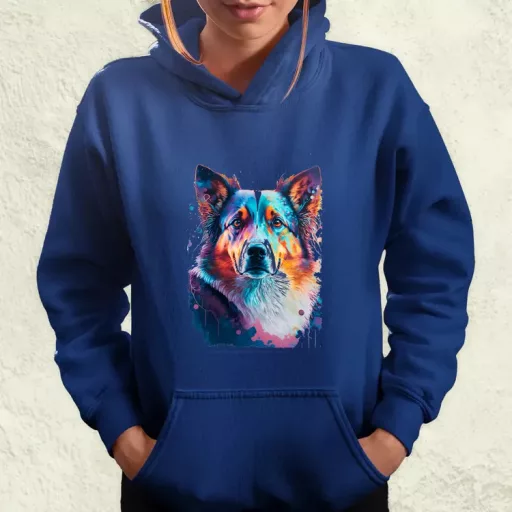 Border collie rajz v1 női pulóver
