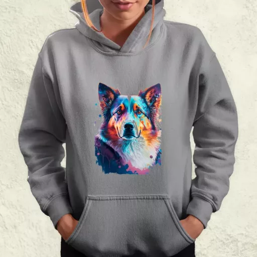 Border collie rajz v1 női pulóver
