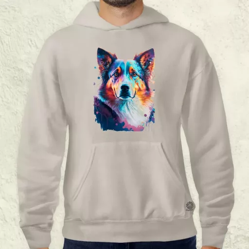Border collie rajz v1 férfi pulóver