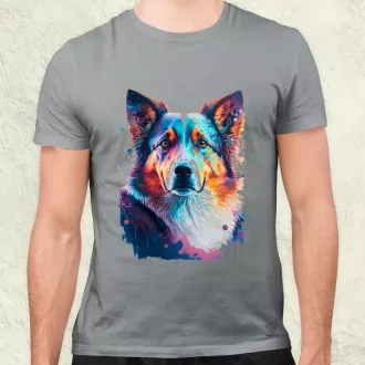 Border collie rajz v1 férfi póló