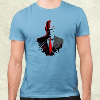 Hitman 47-es ügynök fanart v1 férfi póló