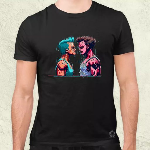 Pixelart Harcosok klubja férfi póló