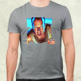 John McClane portré fanart v3 férfi póló