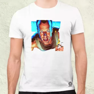 John McClane portré fanart v3 férfi póló