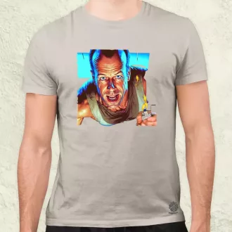 John McClane portré fanart v3 férfi póló