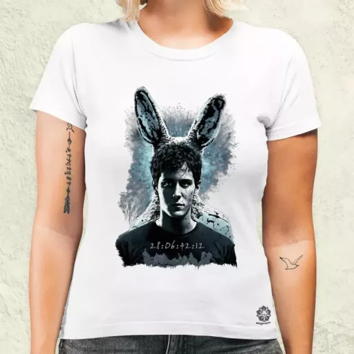 Donnie Darko és Frank v5 női póló