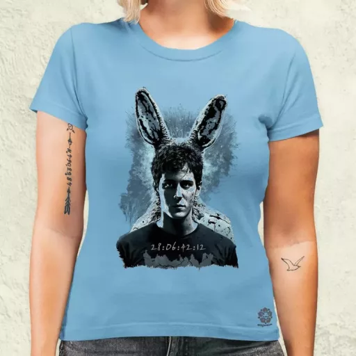 Donnie Darko és Frank v5 női póló