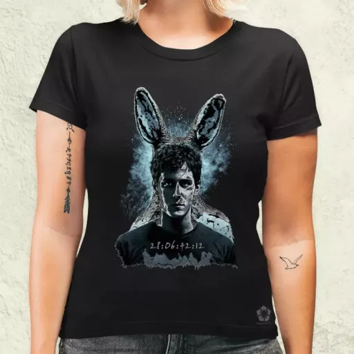 Donnie Darko és Frank v5 női póló