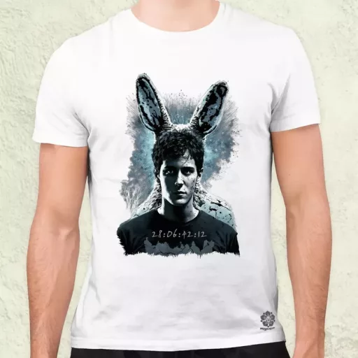 Donnie Darko és Frank v5 férfi póló