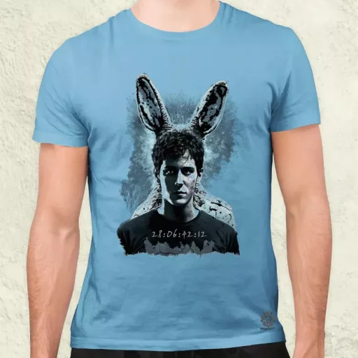 Donnie Darko és Frank v5 férfi póló