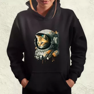 Asztronauta macska v1 női pulóver