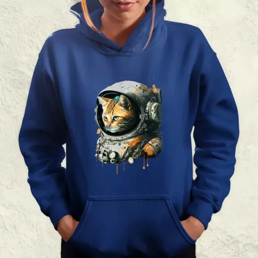 Asztronauta macska v1 női pulóver