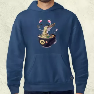 Kawaii neko cica leves férfi pulóver