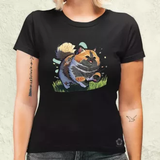 Pufi játékos cica v1 női póló