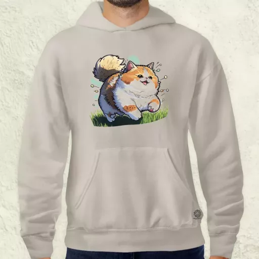 Pufi játékos cica v1 férfi pulóver