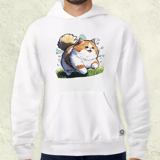 Pufi játékos cica v1 férfi pulóver