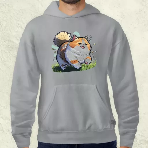 Pufi játékos cica v1 férfi pulóver