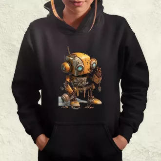 Rozsdás robot kölyök v1 női pulóver
