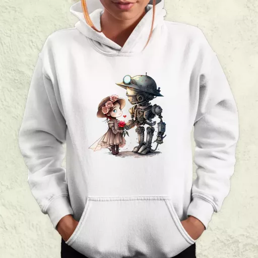Steampunk szerelem v2 női pulóver