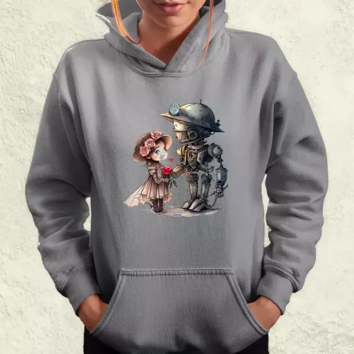 Steampunk szerelem v2 női pulóver