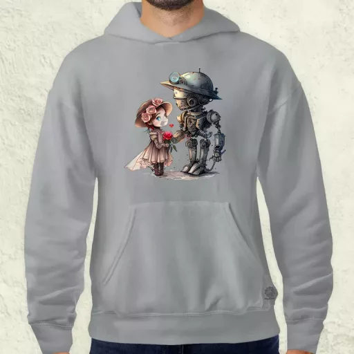Steampunk szerelem v2 férfi pulóver