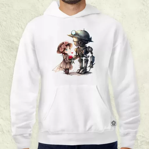 Steampunk szerelem v2 férfi pulóver