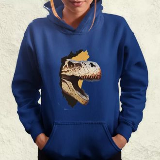 T-rex portré v2 női pulóver