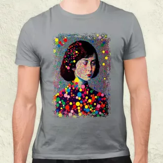 Pointillizmus megpihenve férfi póló