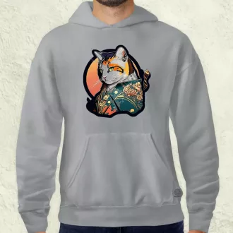 Yakuza macska v1 férfi pulóver