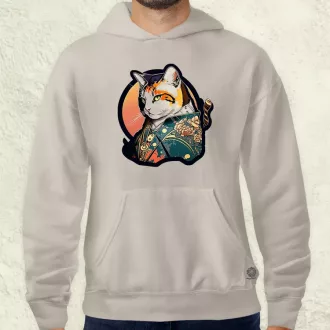 Yakuza macska v1 férfi pulóver
