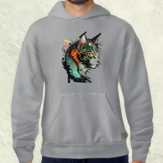Yakuza macska v2 férfi pulóver