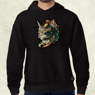 Yakuza macska v3 férfi pulóver