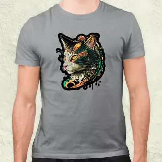 Yakuza macska v3 férfi póló