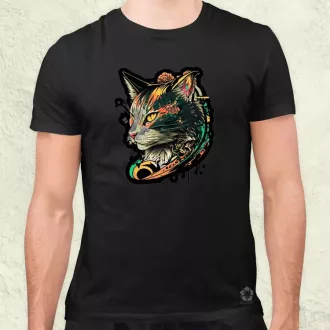 Yakuza macska v3 férfi póló