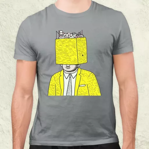 Doboz Fej v2 férfi póló