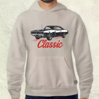 Klasszikus 1969 Dodge Charger v3 férfi pulóver