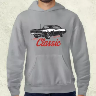 Klasszikus 1969 Dodge Charger v3 férfi pulóver
