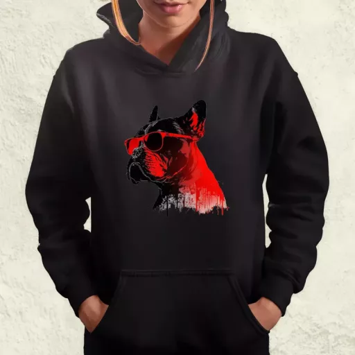 Napszemcsis buldog v1 női pulóver