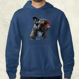 Napszemcsis buldog v2 férfi pulóver