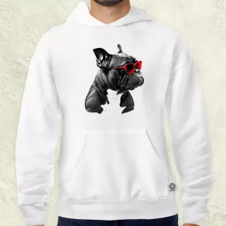 Napszemcsis buldog v2 férfi pulóver