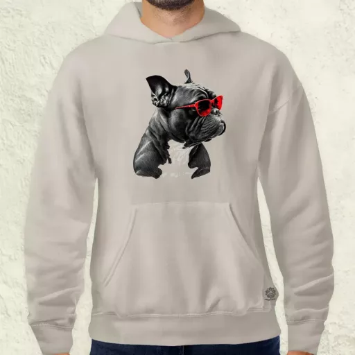 Napszemcsis buldog v2 férfi pulóver