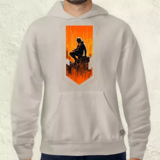 Mono vektor cyberpunk v2 férfi pulóver