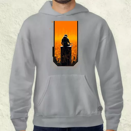 Mono vektor cyberpunk v4 férfi pulóver