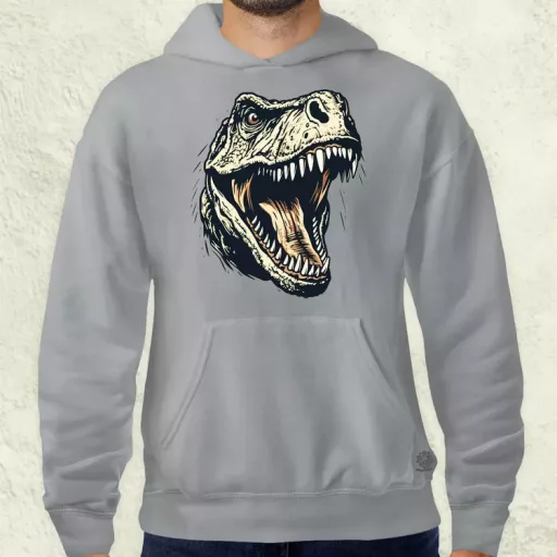 Monochrome T-rex v2 férfi pulóver