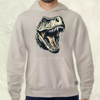 Monochrome T-rex v2 férfi pulóver
