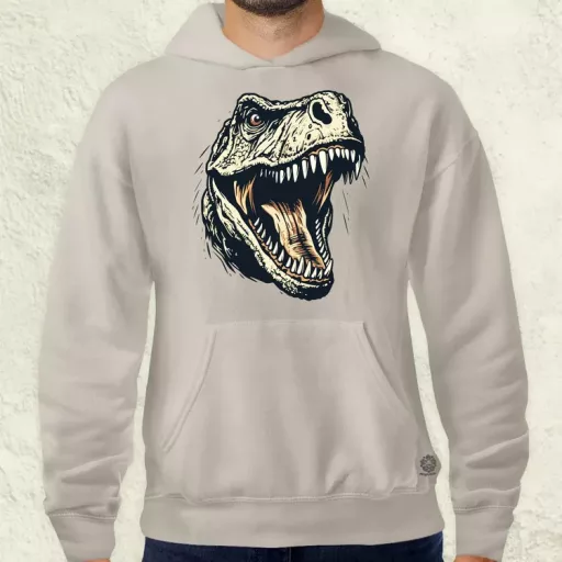 Monochrome T-rex v2 férfi pulóver